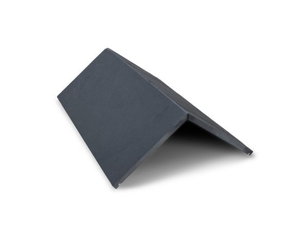 DCLSLSP500E-105-HE-IMAGE2 Mayan Natural Slate Classic RealRidge Graphite Hip End Tile