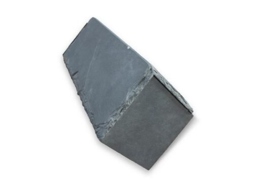 DDRSLSP500-GRE-075-BE IMAGE1 Mayan Natural Slate Dry RealRidge Block End -  Grey Green