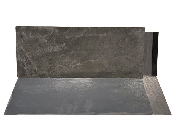 Inverted-apron-ridge-image1 Inverted Wall Apron RealRidge Graphite Square edge Vented