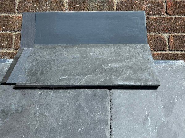 Inverted-apron-ridge-image2 Inverted Wall Apron RealRidge Graphite Square edge Vented